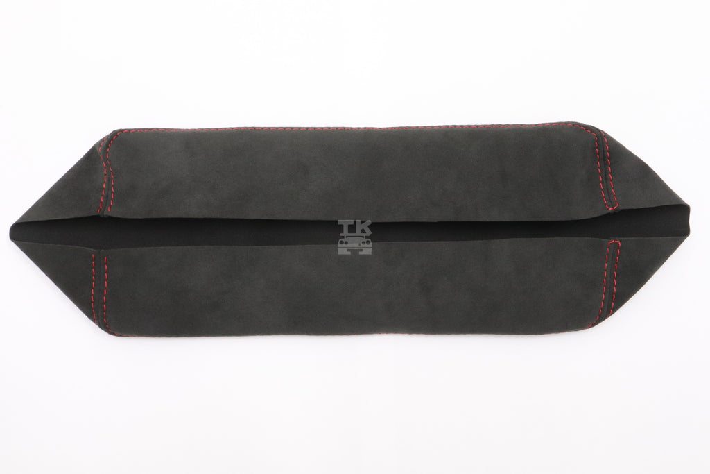 Комплект чехлов для центрального подлокотника MINE'S Alcantara Red Stitch - BCNR33 #875111025