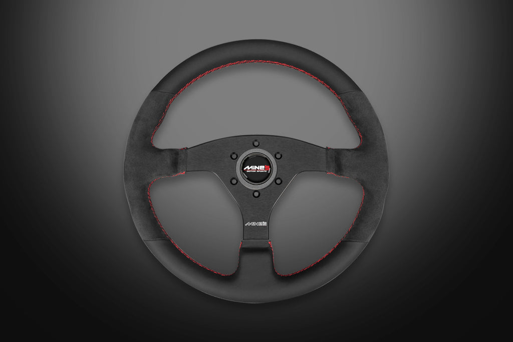 Рулевое колесо MINE'S RS Leather 350 мм - Круглая форма ##875111037 