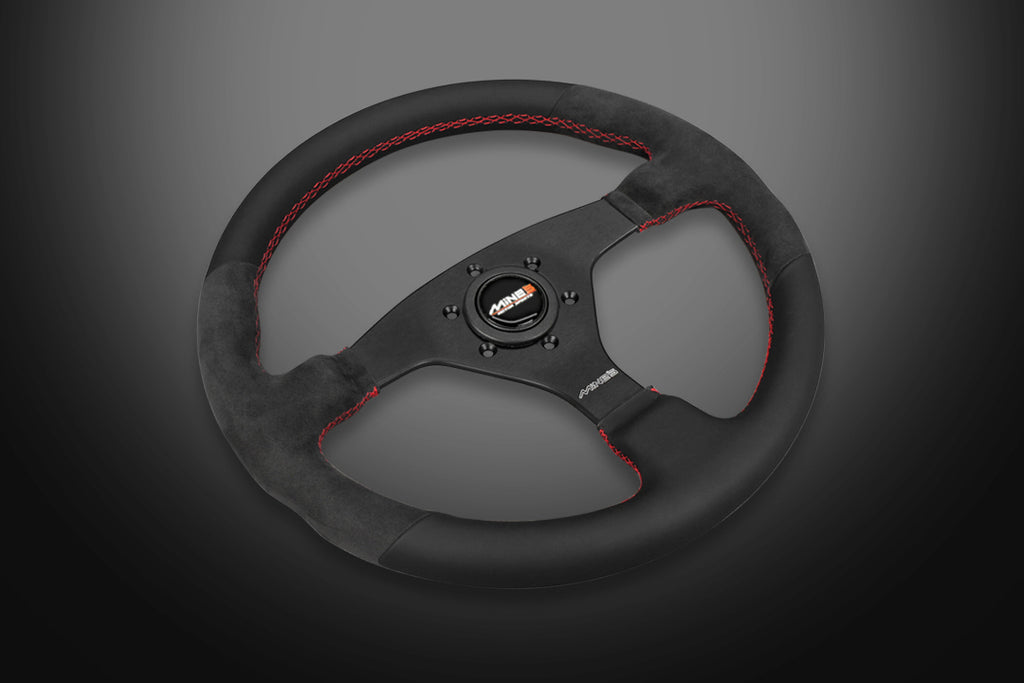 Рулевое колесо MINE'S RS Leather 350 мм - Круглая форма ##875111037 