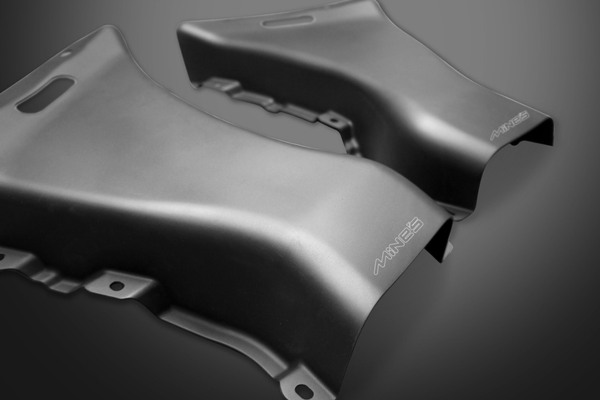 MINE'S Front Brake Air Duct RH & LH Set - Skyline BNR32