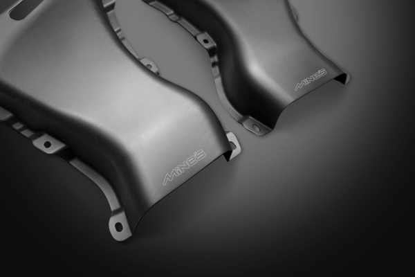 MINE'S Front Brake Air Duct RH & LH Set - Skyline BNR32