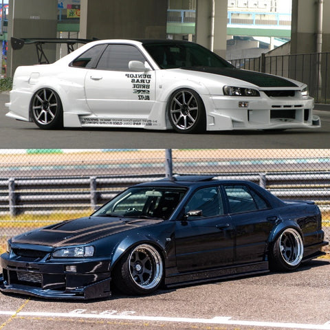 URAS Type-GT Rear Bumper - Skyline R34 2Door