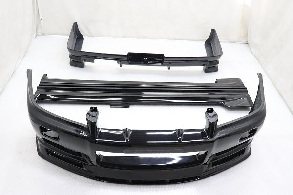 URAS Aero Type-R 3P Set - Skyline R34 4Dr