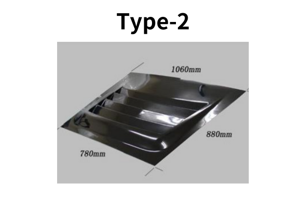 URAS Aero Bonnet Hood Duct Universal - Type 1 Type 2