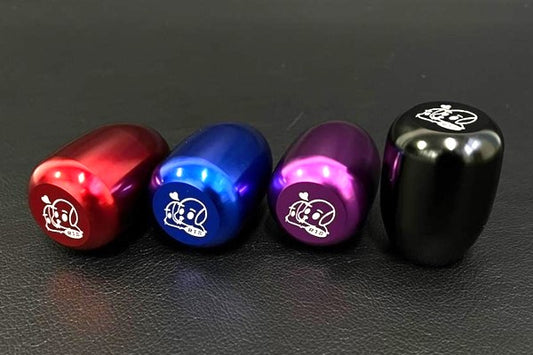 URAS Aluminum Shift Knob - Red/Blue/Purple/Black