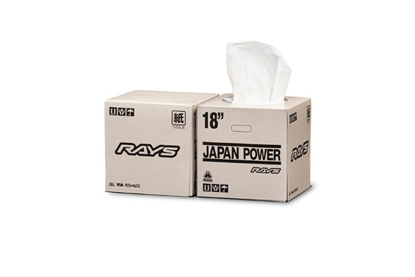 RAYS Wheel Package Tissue Box ##978191026