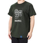 RAYS Official T-shirt Forged Wheel - White/Forest Green