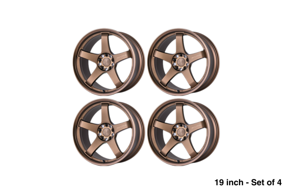 NISMO LMGT4 EVO Machining Logo 19 Inch - Bronze / Set of 4