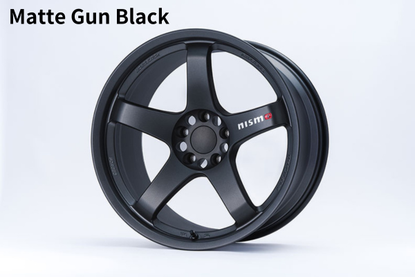 NISMO LMGT4 EVO Machining Logo 19 Inch - Matte Gun Black / Set of 2