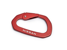 NISSAN Aluminum Carabiner Red ##663192173