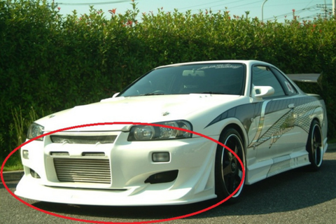 VEILSIDE ER34 VSD1-GT MODEL Front Bumper ##106101008