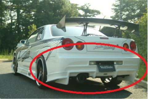 VEILSIDE ER34 VSD1-GT MODEL Rear Bumper ##106101010
