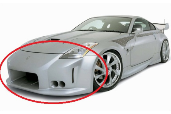 VEILSIDE Z33 350Z Ver3 MODEL Front Bumper ##106101011