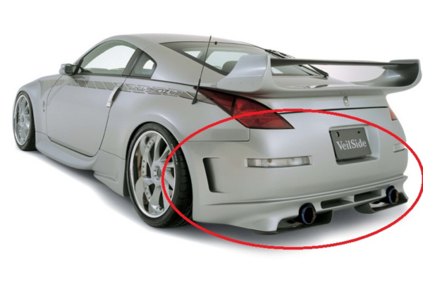 VEILSIDE Z33 350Z Ver3 MODEL Rear Bumper ##106101013