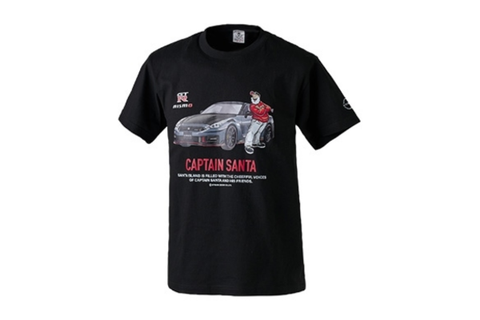 NISMO Captain Santa T-Shirt Black - S-3L Size