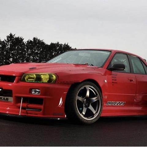 Передний бампер URAS TYPE-RZ - Skyline R34 ##901101013 