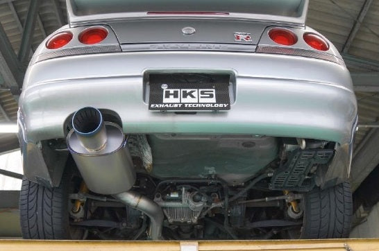 HKS Super Turbo Muffler Ti Exhaust - BCNR33 ##213142395