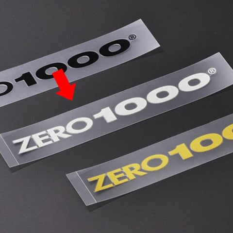Наклейка с логотипом алфавита ZERO-1000 ##530191007 