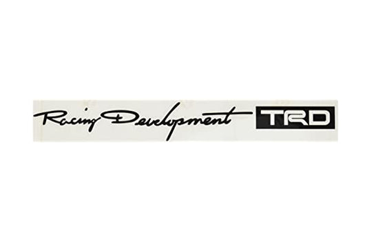 TRD Decal Logo Sticker Black Large Size #563191012