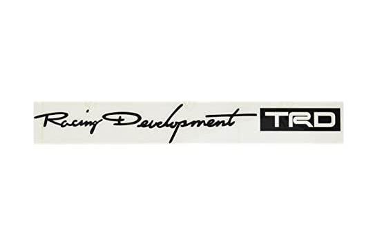 TRD Decal Logo Sticker Black Small Size #563191013 TRD