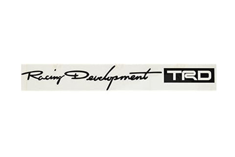 TRD Decal Logo Sticker Black Small Size #563191013 TRD