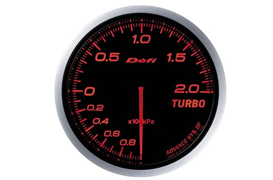 Defi Link Advance BF Turbo Gauge Boost Meter 60mm - Red 2.0 ##591161061