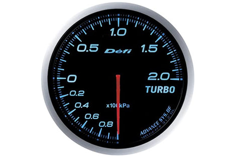 Defi Link Advance BF Turbo Gauge Boost Meter 60 мм - Синий 2.0 ##591161062 