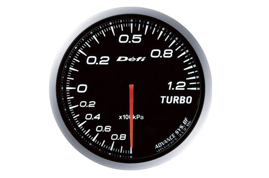 Defi Link Advance BF Turbo Gauge Boost Meter 60mm - White 1.2 ##591161063