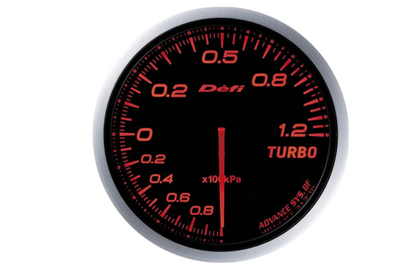 Defi Link Advance BF Turbo Gauge Boost Meter 60 мм - Красный 1.2 ##591161064 