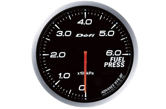 Defi Link Advance BF Fuel Pressure Meter - White ##591161138