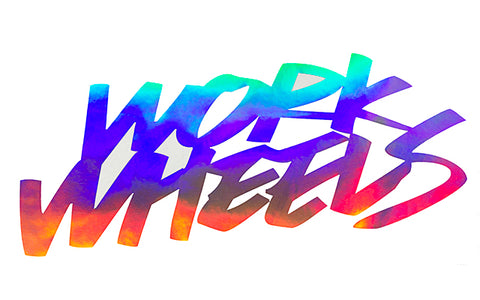 Наклейка-голограмма WORK Wheel Aurora 