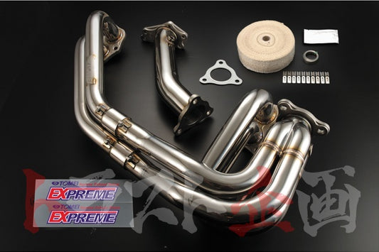 TOMEI Expreme Exhaust Manifold Equal-Length for Single Scroll - GC8 GDB ##612141129 - Trust Kikaku