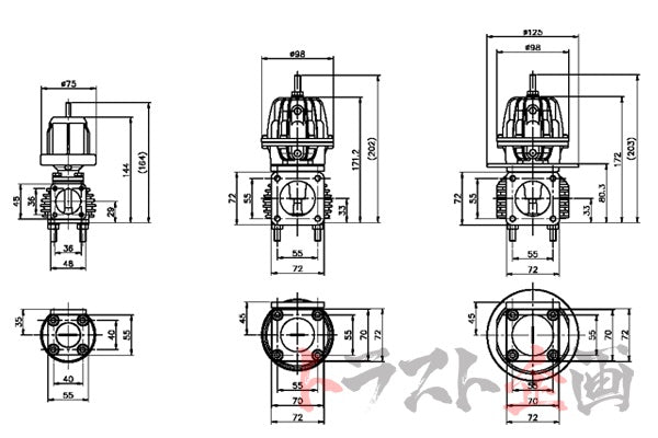 GReddy Waste Gate Valve Type R - 11 ##618141107 GREDDY