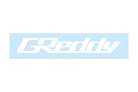 GReddy Logo Decal Sticker - S Size White #618191013