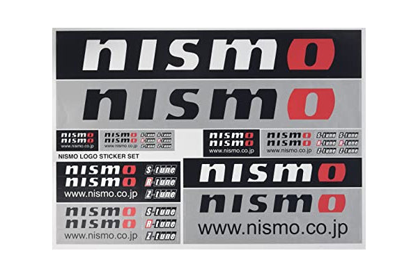 NISMO A4 Solid Logo Sticker Sheet #660191073 NISMO