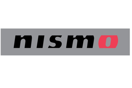 NISMO Logo Cut Out Sticker Black Large Size #660191074