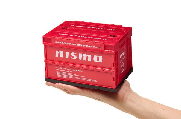 NISMO Foldable Container Storage Box 1.5L - Red 1 Piece ##660192226