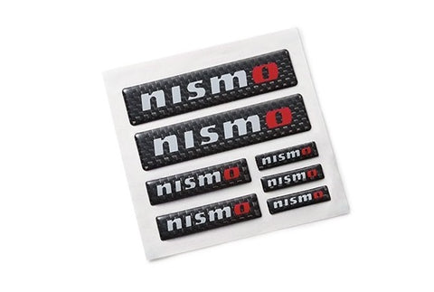 Набор наклеек с логотипом NISMO из углеродного волокна #660192454 