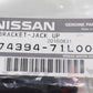 OEM Nissan Front Jack Up Point Bracket - BNR32 #663101060S1 - Trust Kikaku