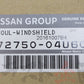 OEM Nissan Front Windshield Molding Set - BNR32 #663101064 - Trust Kikaku