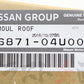 OEM Nissan Window Molding Retainer LHS - BNR32 #663101068 - Trust Kikaku