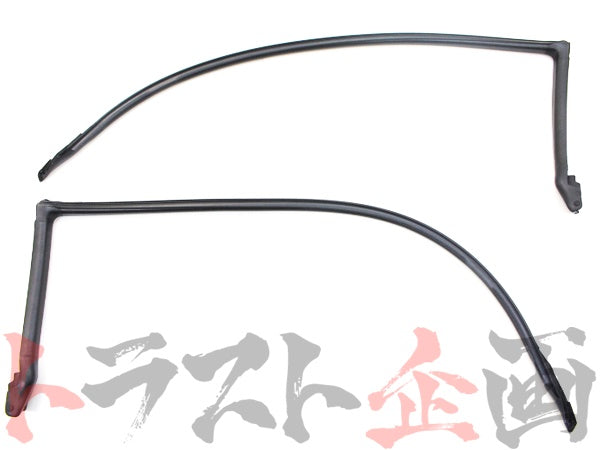 OEM Nissan Upper Window Weatherstrip Body Side - 180SX S13 #663101447S1 - Trust Kikaku