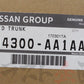 OEM Nissan Trunk without Rear Spoiler Hole - BNR34 #663101294 - Trust Kikaku