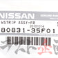 OEM Nissan Front Door Weatherstrip LHS - 180SX RPS13 1989/09- #663101508 - Trust Kikaku