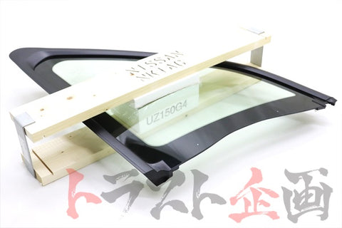 OEM Nissan Side Window Glass Assembly Standard Film Type RHS - BNR34 ER34 #663101580 - Trust Kikaku