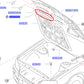 NISSAN Rubber Seal Hood - R34 BNR34 #663101684