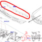 NISSAN Cowl Top Sealing Rubber - Skyline R34 #663101751