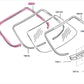 Молдинг заднего окна NISSAN - Skyline BCNR33 ER33 ENR33 2Dr #663101774 