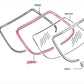 Внутренний уплотнитель заднего окна NISSAN - Skyline R33 BCNR33 #663101775 