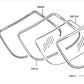Nissan Rear Window Lower Molding - Skyline R33 BCNR33 #663101778